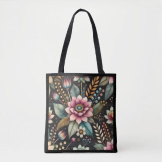 Erblühte Schönheit Tasche