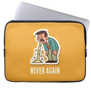 Erbrechen Laptopschutzhülle