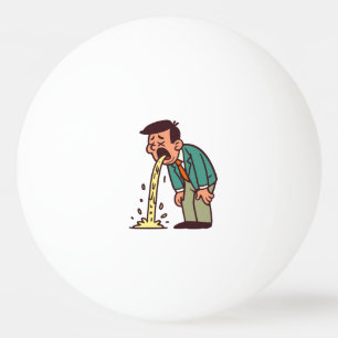 Erbrechen Tischtennisball