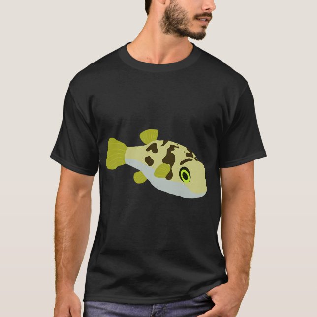 Erbsen-Kugelfisch T-Shirt (Vorderseite)