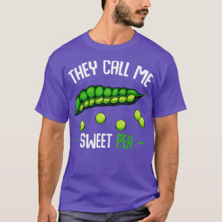 Erbsen Sie nennen mich Süße Erbse Lustiger Spruch T-Shirt