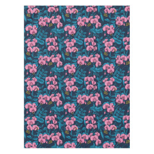 Erbsen und Hummeln, süß, rosa und blau Tischdecke