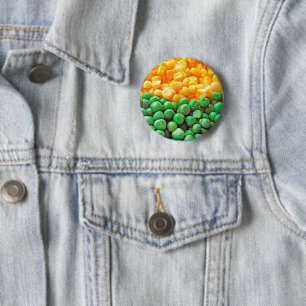 Erbsen und Zuckermais Button