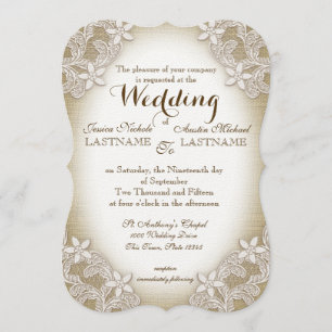Erbstück Landhochzeit Einladung
