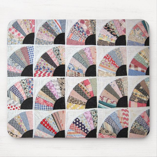Erbstück-Quilt Mousepad (Vorne)