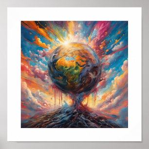 Erd-Schöpfungspaket Poster