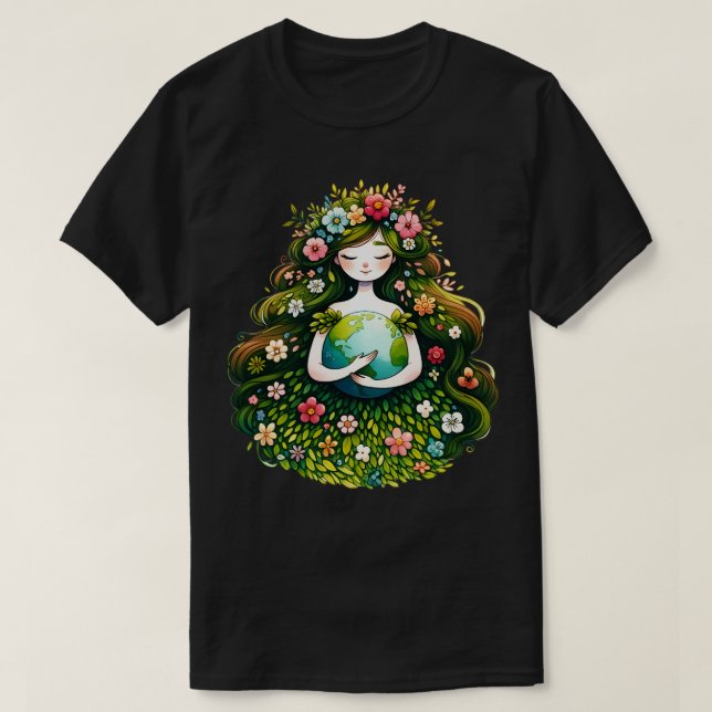 Erd-Tag 1 T-Shirt (Design vorne)