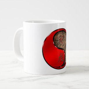 Erd-Tiger Jumbo-Tasse