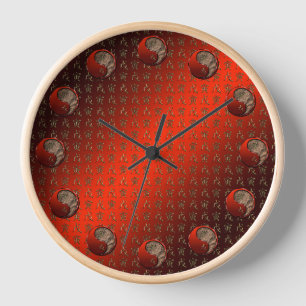 Erd-Tiger Uhr