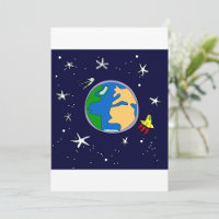 Erd- und Satelliteneinladungen