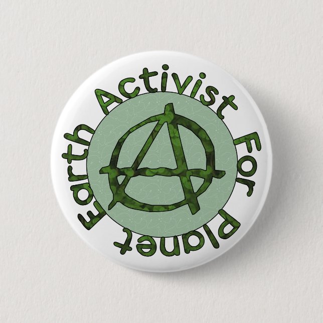 Erdaktivist Button (Vorderseite)