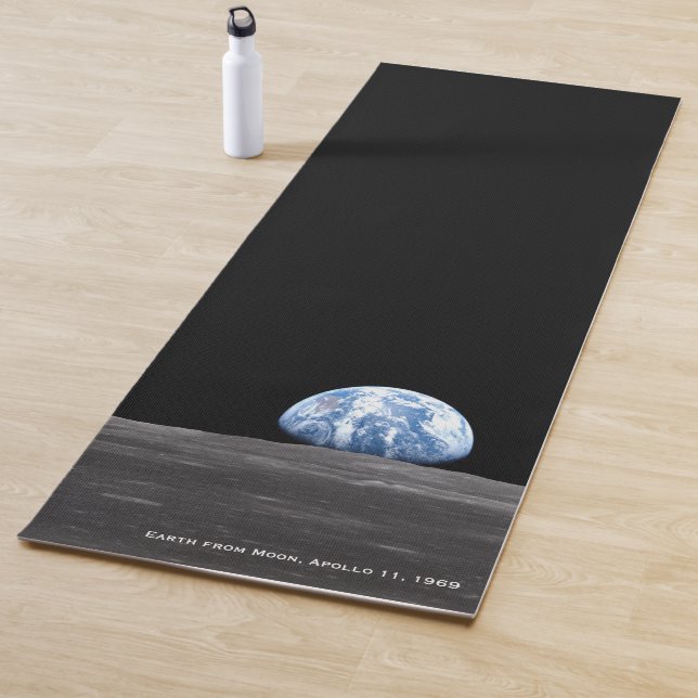 Erdaufstieg über dem Mond, Apollo 11, 1969 Yogamatte (Beispiel)