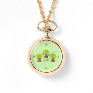Erdbaume Armbanduhr