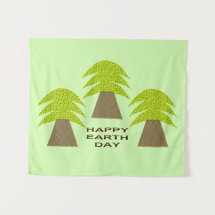 Erdbaume Wandteppich