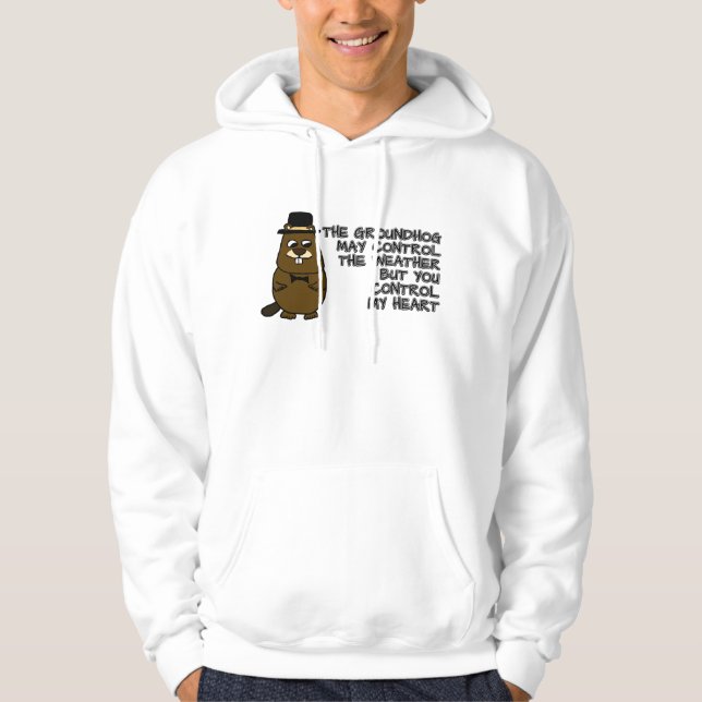 Erdbeben Kontrollen Wetter, du Kontrolle mein Herz Hoodie (Vorderseite)