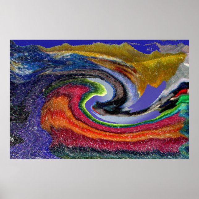 Erdbeben Poster (Vorne)