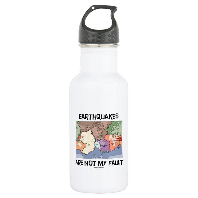 Erdbeben sind nicht meine Störung Trinkflasche (Vorderseite)