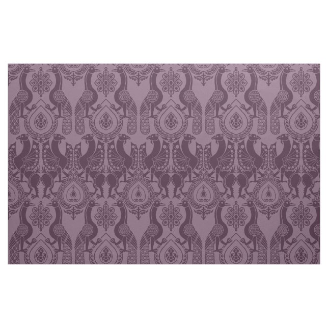 Erdbeben und Drachen im Mittelalter Stoff (Fat Quarter (45,7 x 55,9 cm))