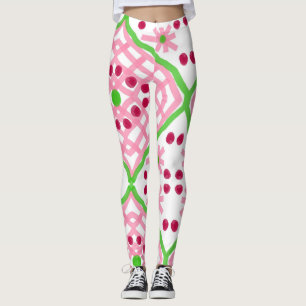 Erdbeer-Auge-Gottes-Kunst von EelKat Wendy C Allen Leggings