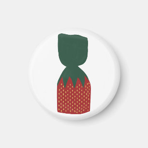 Erdbeer-Bonbons-Süßigkeiten Magnet