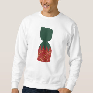 Erdbeer-Bonbons-Süßigkeiten Sweatshirt