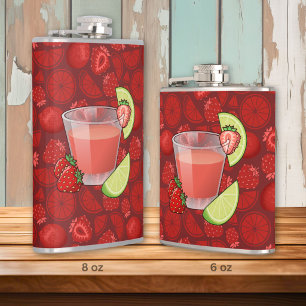Erdbeer Daiquiri Flachmann