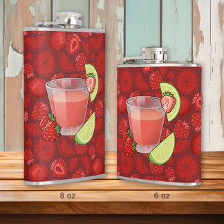 Erdbeer Daiquiri Flachmann