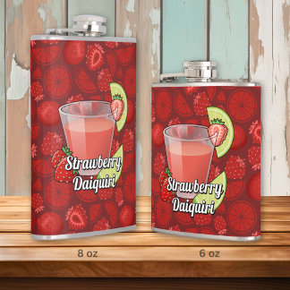 Erdbeer Daiquiri Flachmann