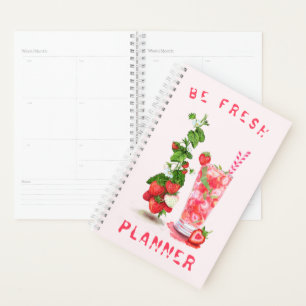 Erdbeer-Getränkplaner Planer
