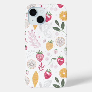 „Erdbeer-Limonen-Blumen-iPhone-iPad-Hülle“ Case-Mate iPhone Hülle