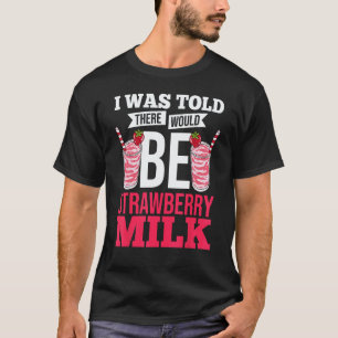 Erdbeer-Milchshake Koreanisch Vegan Japanisches Ge T-Shirt