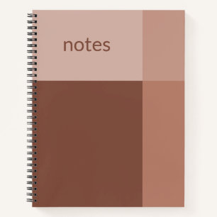 Erdbeer-Mocha-Latte individuell anpassbar Notizbuch