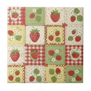 Erdbeer-Patchwork-Picknick (6) Fliese