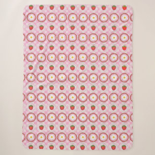 Erdbeer-Serenade Rosa Sherpadecke