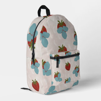 Erdbeer-Sprinkle-Rucksack Bedruckter Rucksack