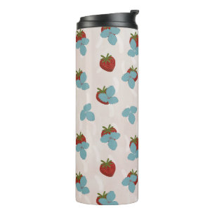 Erdbeer-Sprinkle-Thermal-Tumbler Thermosbecher