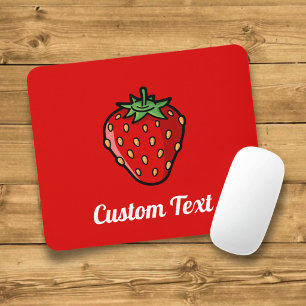 Erdbeer-Symbol-Mauspad Mousepad
