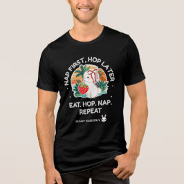 Erdbeer-Traumhase Tri-Blend Shirt