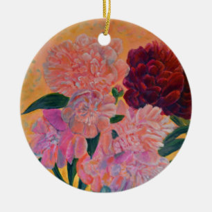 ErdbeerBouquet - Erdbeermalerei Keramik Ornament