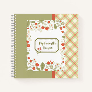 Erdbeerbuch Notizbuch