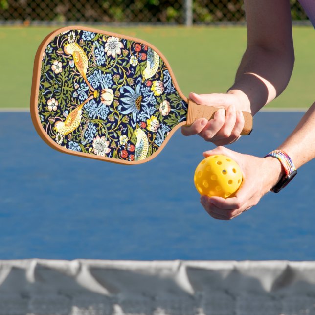 Erdbeerdieb, berühmtes Muster, Pickleball Schläger (InSitu)