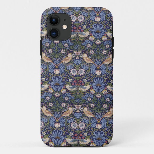 Erdbeerdieb durch William Morris Case-Mate iPhone Hülle (Rückseite)