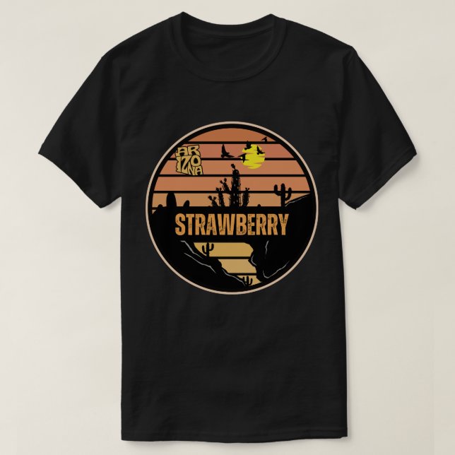 Erdbeere, Arizona T-Shirt (Design vorne)