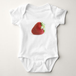 Erdbeere Baby Strampler