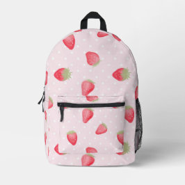 Erdbeere Bedruckter Rucksack