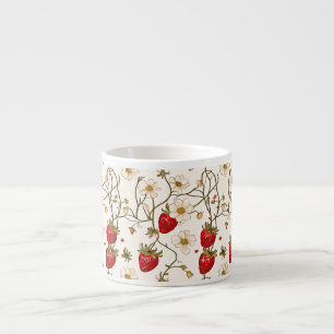 Erdbeere Botanisch Espressotasse