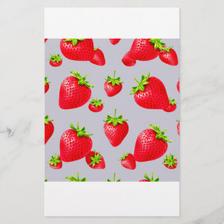 Erdbeere Briefpapier