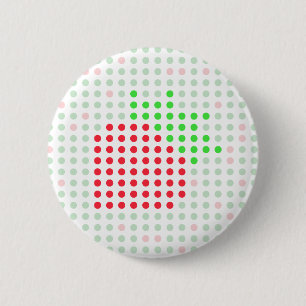 Erdbeere Button