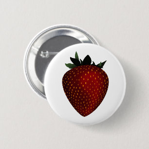 Erdbeere Button