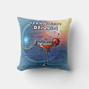 Erdbeere Daiquiri (#10 von 12 Sets mit Rezept für Kissen